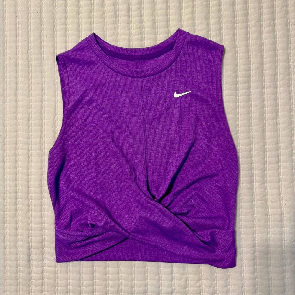 Nike Purple Workout crop top